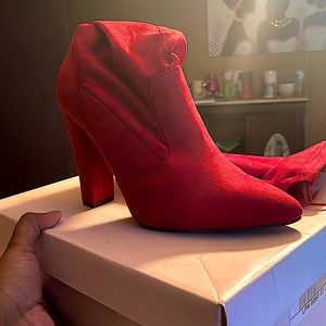 Just Fab thigh high boots